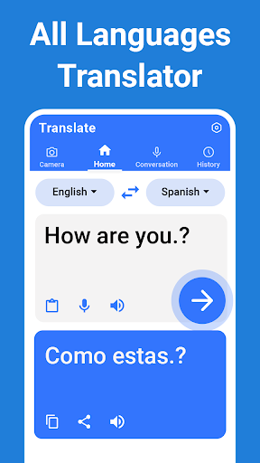 Android application Translate Language Translator screenshort