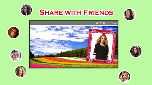 Garden Photo Frame Editor