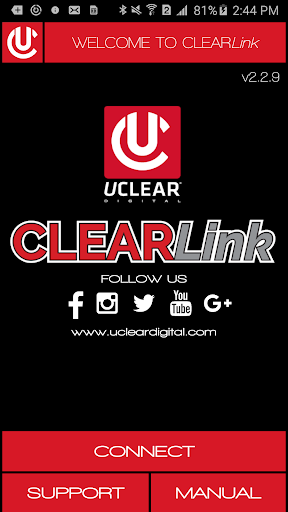 CLEARLink Screen 2