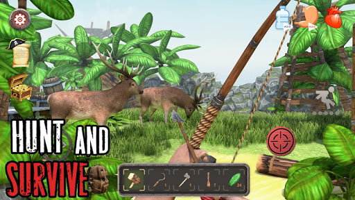 Shark Land: Desert Island Screen 3