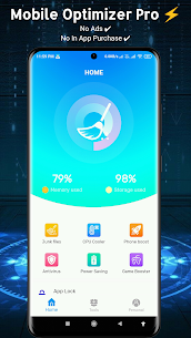 Free Mobile Optimizer Pro – Phone Boost  Cache Cleaner Mod Apk 3