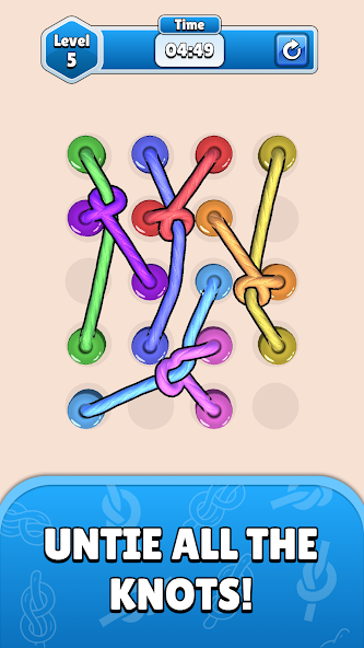 Twisted Tangle 1.49.1 APK + Mod (Unlimited money) untuk android