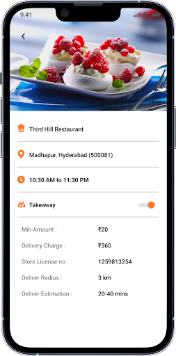 Horeka Vendor Screen 2