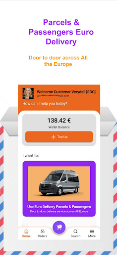 Android application Verydeli screenshort