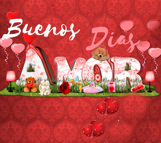 Android application Buenos días amor screenshort