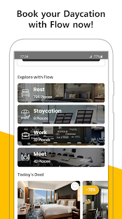 Flow: By-Hour Hotels, Workspace & Staycation Deals  Screenshots 8