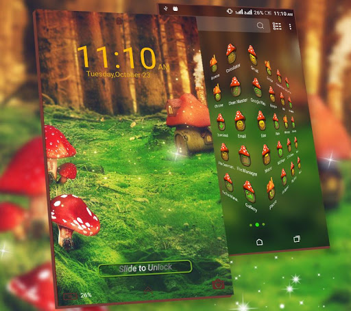 Mushroom Launcher Theme