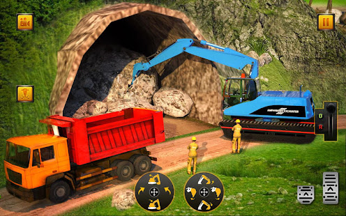 Amphibious Excavator Crane: Construction Simulator screenshots apkspray 13