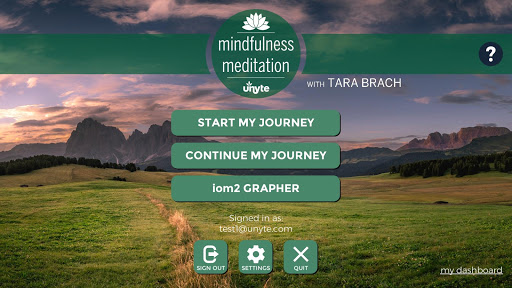 Android application Mindfulness Meditation screenshort
