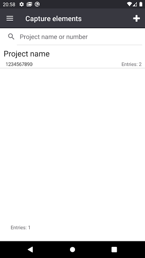 Android application Integral Scan screenshort