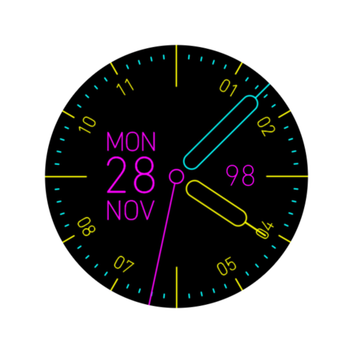 CMYK Watch Face logo