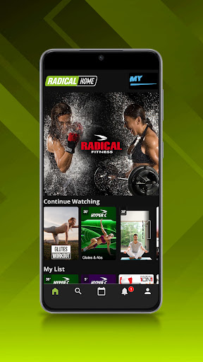 Android application Radical Home screenshort