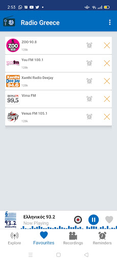 Radio Greece : Online FM Music Screen 3