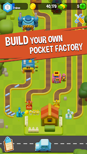 Pocket Factory Apk Mod for Android [Unlimited Coins/Gems] 1