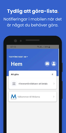 Android application Midama screenshort