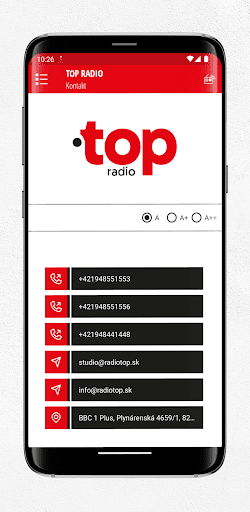 TOP RADIO Screen 3