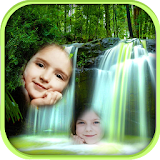 Waterfall Dual Photo Frames icon