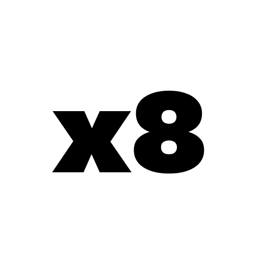 x8 logo