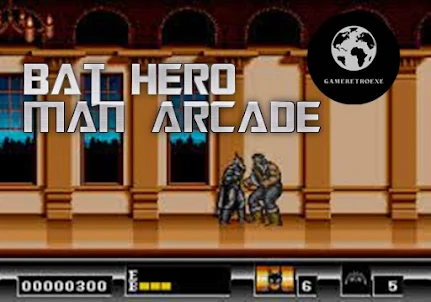 Bat Hero Man Arcade Retro Game