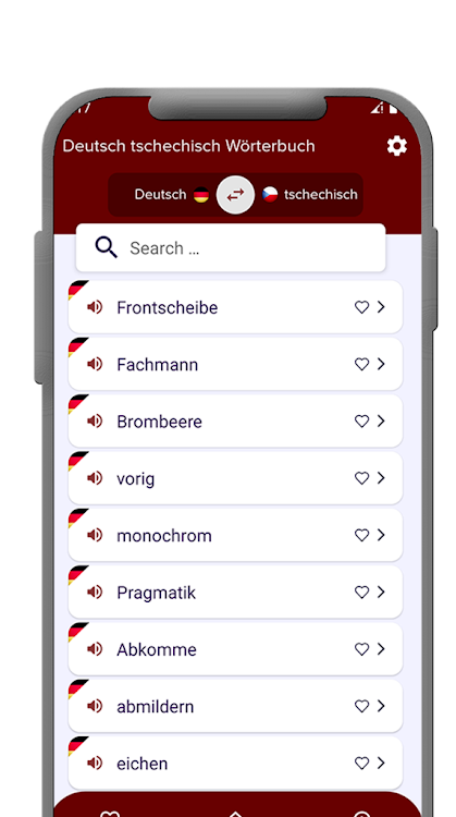 Deutsch-tschechisch Wörterbuch - 1.2 - (Android)