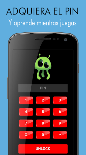Android application Galaxy Math screenshort
