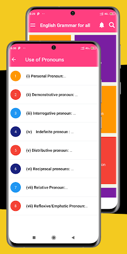 English Grammar Full Screen 3