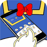 Blue Donald Tail Cartoon Theme icon