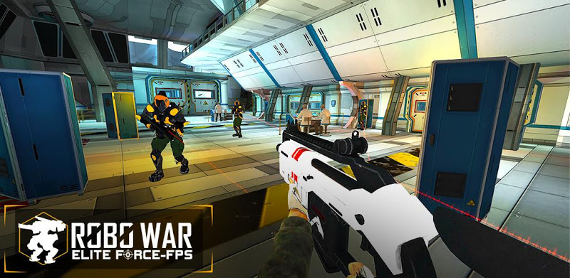 Real Robots War Gun Shoot: Robot Fps Games 2020