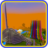 Super Waterslides Map for MCPE redstone! icon