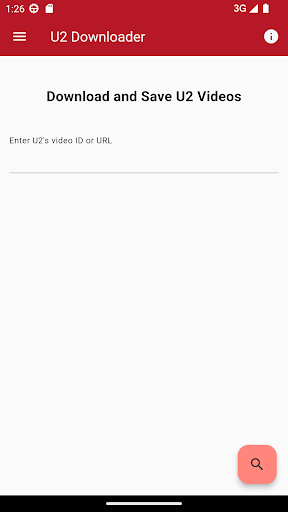 Android application U2 Downloader screenshort