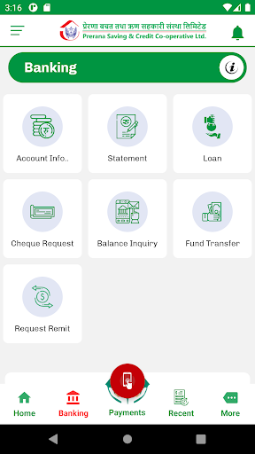 Prerana Mobile App Screen 3