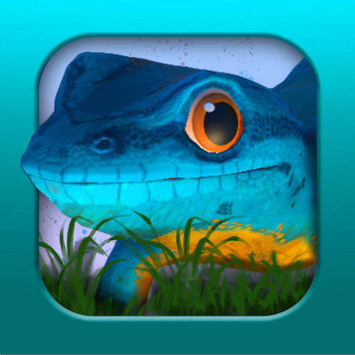 Electric Blue: Gecko dash! Logo