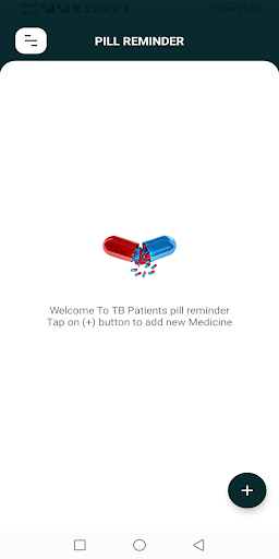 Android application TB Patients pill reminder screenshort