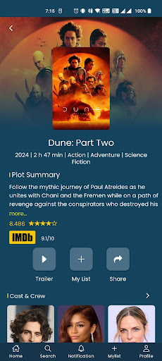 SciFi Movies Screenshot 2 - AppWisp.com