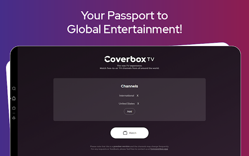 Coverbox TV Screenshot 4 - AppWisp.com