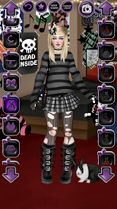 Captura de Pantalla 9 Emo Makeover - Fashion, Hairst android