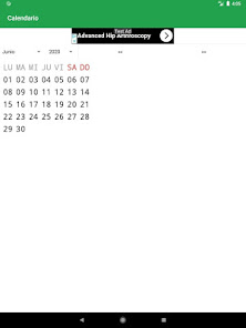Screenshot 20 Calendario - Meses y semanas d android