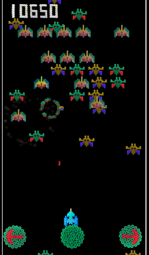 Android application space beads screenshort
