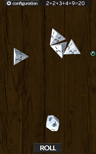 RPG Dice 3D Screen 3