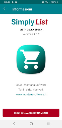 SimplyList - Lista della spesa