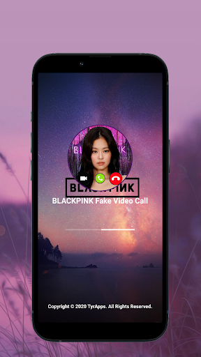 BLACKPINK Fake Video Chat Call