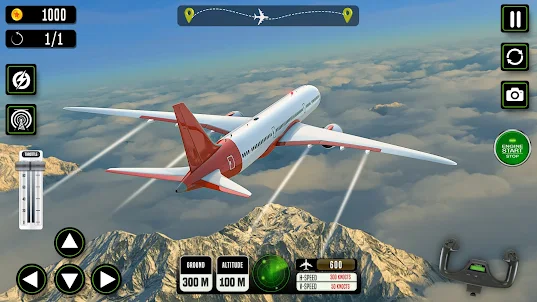 Airplane game sim flight 3D