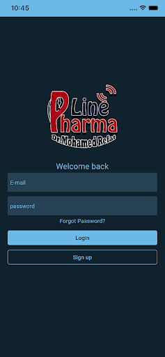 Android application Pharma Line screenshort