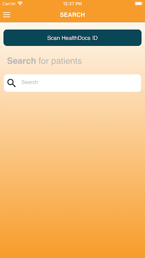 HealthDocs Easy Access Screen 2