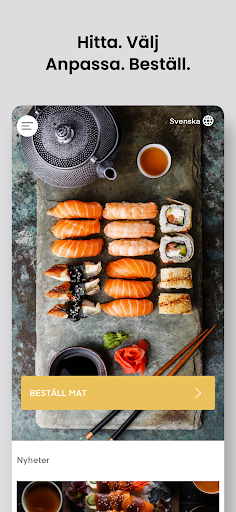 Android application Umami Sushi screenshort