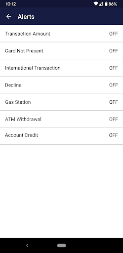 Radiant Card Manager Screen 2