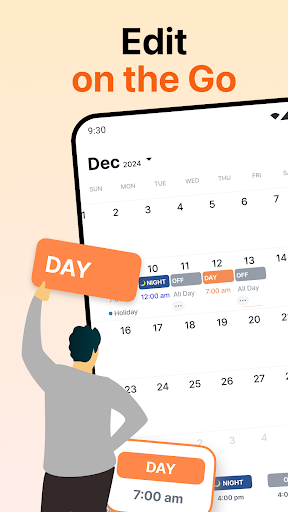 Screenshot of Spoke: Shift Calendar Planner