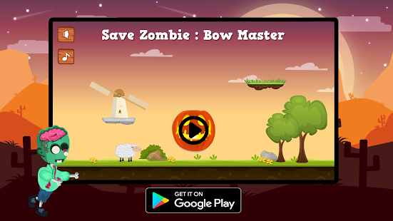 Save Zombie : Bow Master 4.0 captures d'écran 1