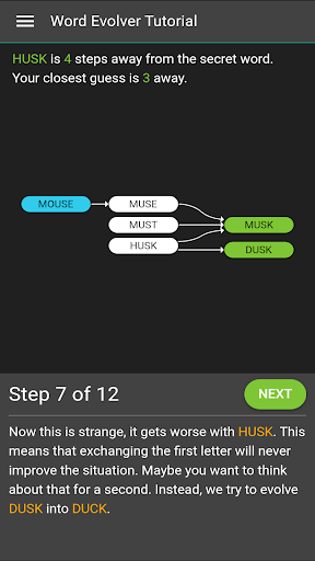 Word Evolver Screen 3