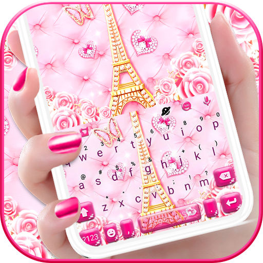 Romantic Paris Love Keyboard T logo